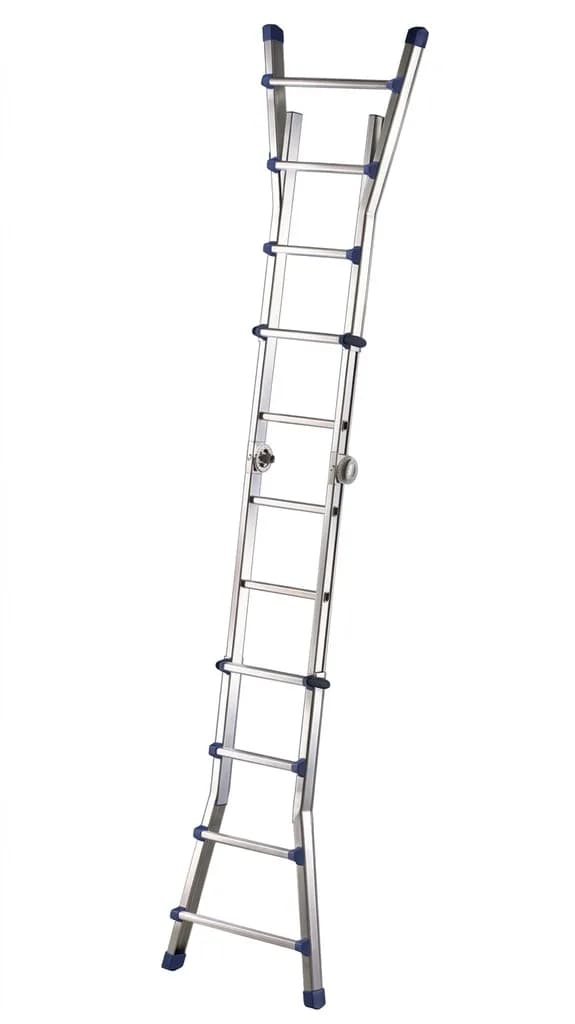 Лестница-стремянка телескопическая Svelt Scalissima Plus 12+12 D.LGS.81