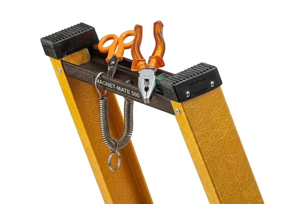 Стремянка Svelt диэлектрическая с полочкой Smart1 3 ступени