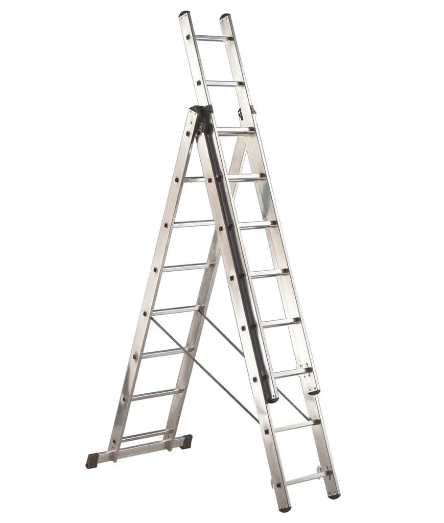 Трехсекционная лестница SVELT UNIVERSAL U3 3x7 ступеней