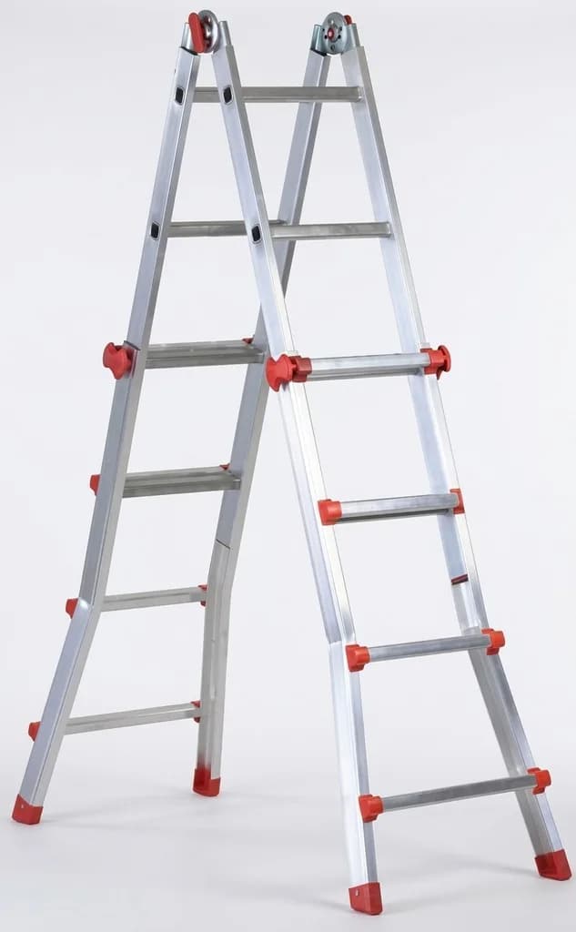 Лестница-стремянка телескопическая Svelt Scalissima Light 8+8