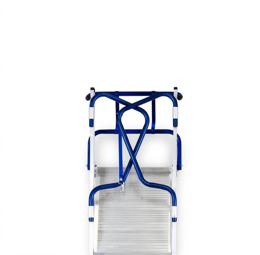 Двусторонняя телескопическая лестница-помост SVELT TELEFLY 5 ступеней