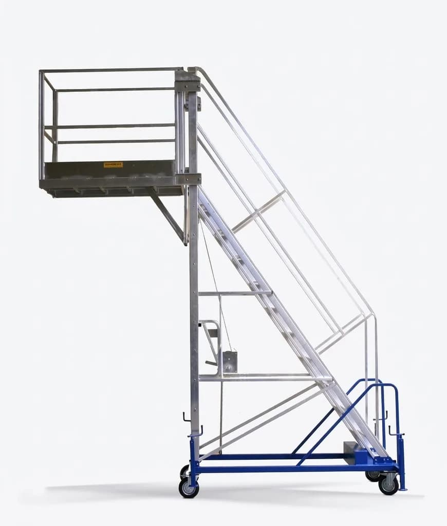 Лестница с подъемной платформой с вылетом Svelt TORRETTA TELESCOPICA 2,0 м