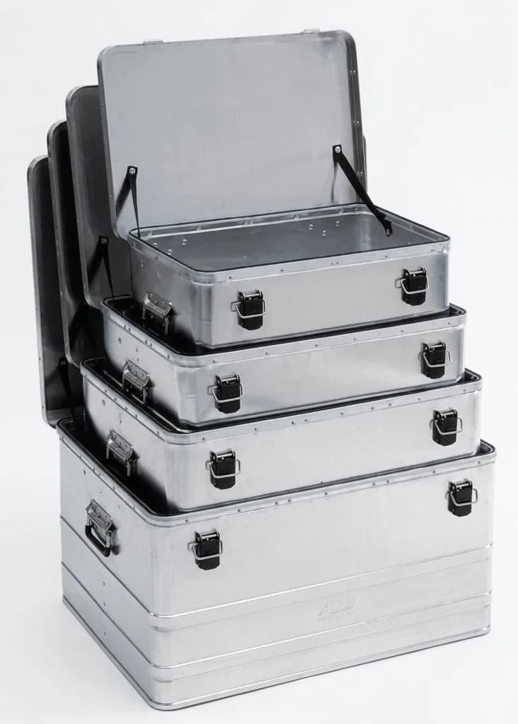 Алюминиевый ящик Svelt ALLUMINIO A 81 л