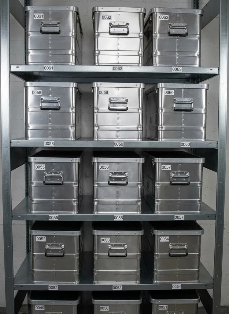 Алюминиевый ящик Svelt ALLUMINIO B 68 л