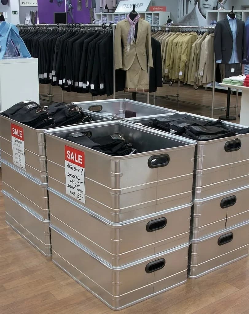 Алюминиевый ящик Svelt ALLUMINIO U 113 л