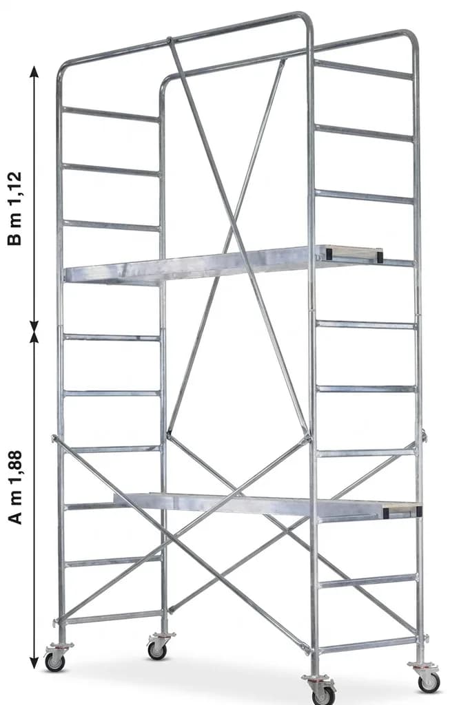 Удлинитель для передвижных помостей Svelt Focus B 1,12 м