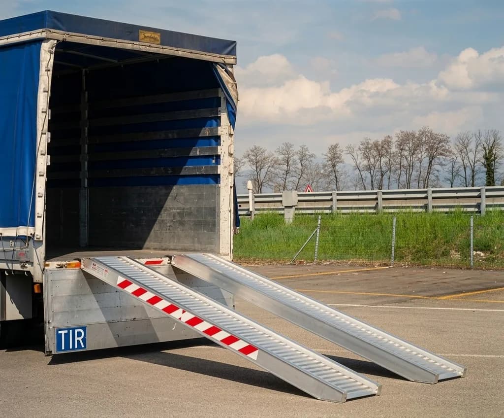 Погрузочная рампа SVELT 200 "ML" 4,0 м (7000 кг)