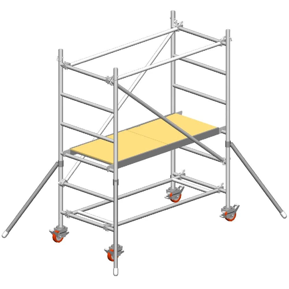 Вышка-тура Svelt MILLENIUM S алюминиевая 1,95 м