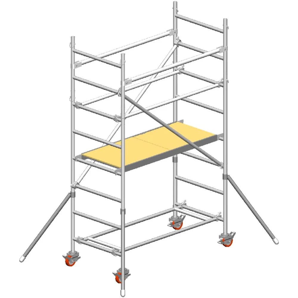 Вышка-тура Svelt MILLENIUM S алюминиевая 2,55 м