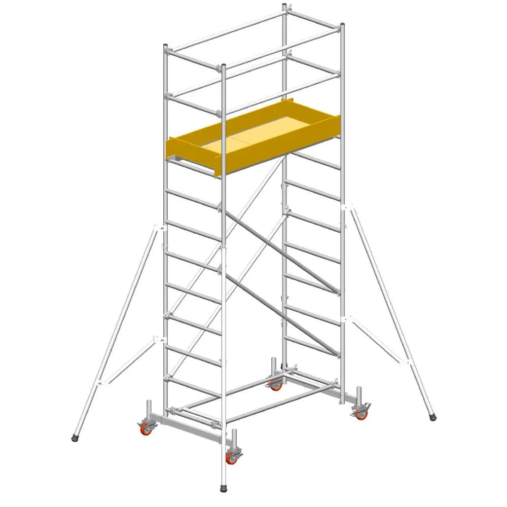 Вышка-тура Svelt MILLENIUM S алюминиевая 3,81 м