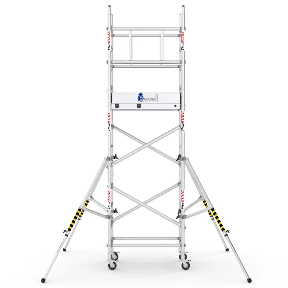 Вышка-тура Svelt PROTUBE MINI алюминиевая 3,88 м (модуль A+B)