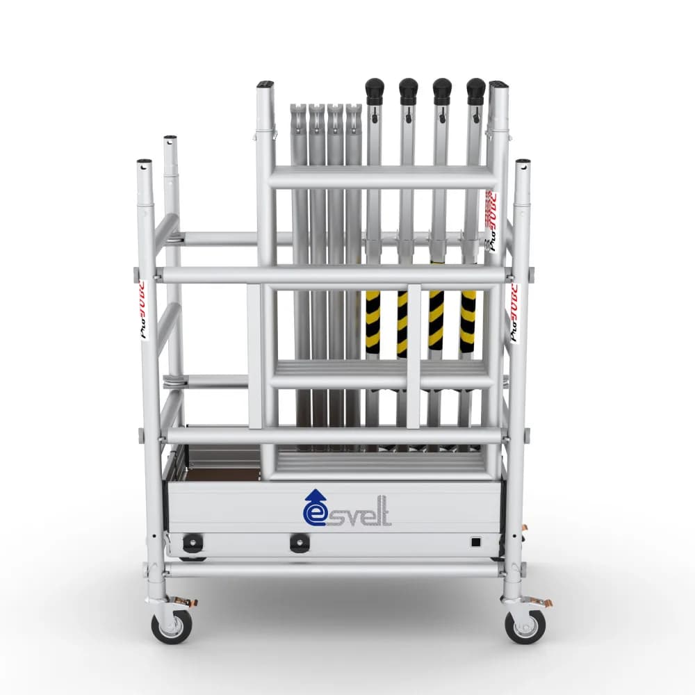 Вышка-тура Svelt PROTUBE MINI алюминиевая 3,88 м (модуль A+B)