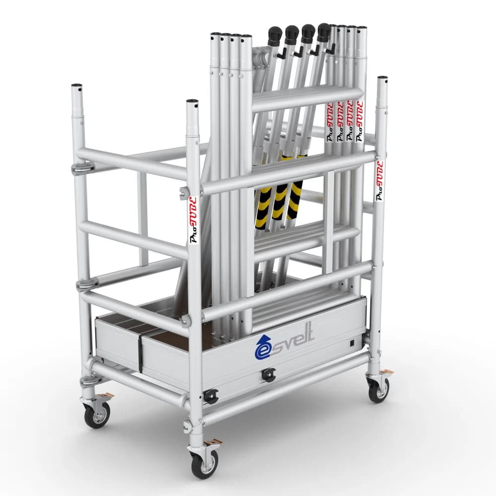 Вышка-тура Svelt PROTUBE MINI алюминиевая 3,88 м (модуль A+B)