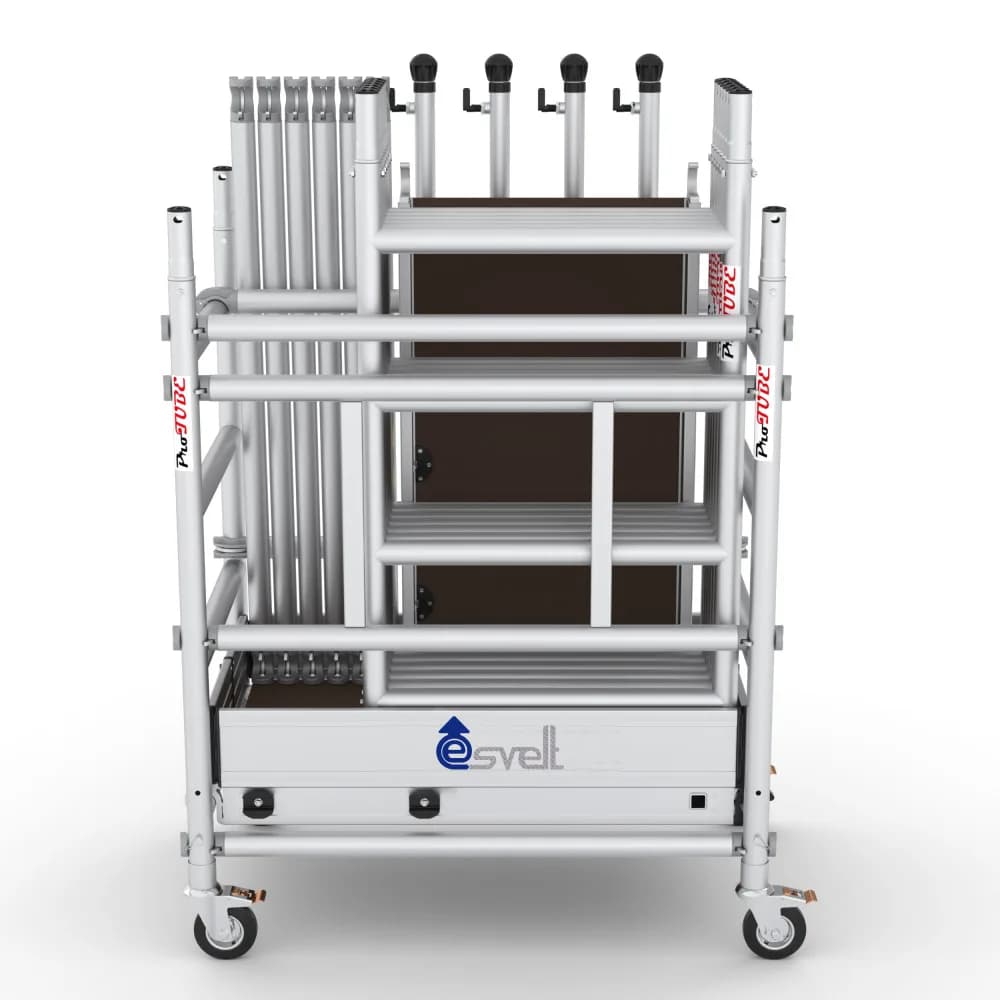 Вышка-тура Svelt PROTUBE MINI алюминиевая 5,08 м (модуль A+B+C)