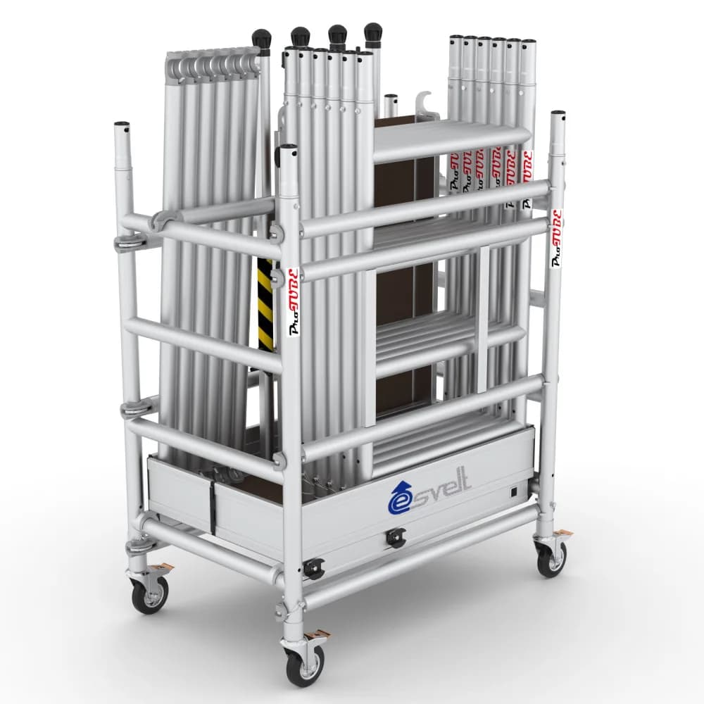 Вышка-тура Svelt PROTUBE MINI алюминиевая 5,08 м (модуль A+B+C)