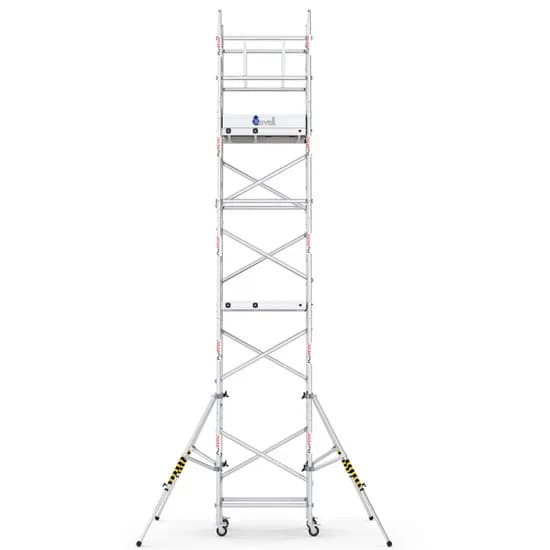 Вышка-тура Svelt PROTUBE MINI алюминиевая 6,28 м (модуль A+B+C+B)