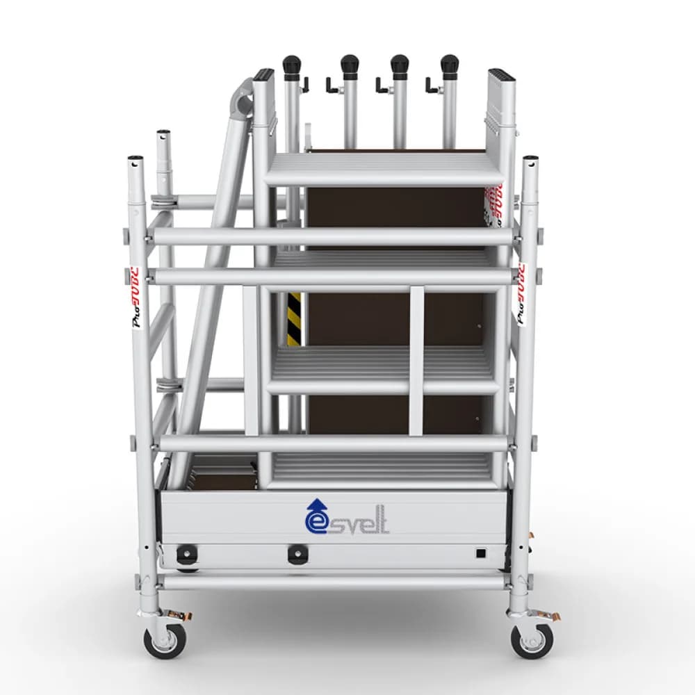 Вышка-тура Svelt PROTUBE MINI алюминиевая 6,28 м (модуль A+B+C+B)