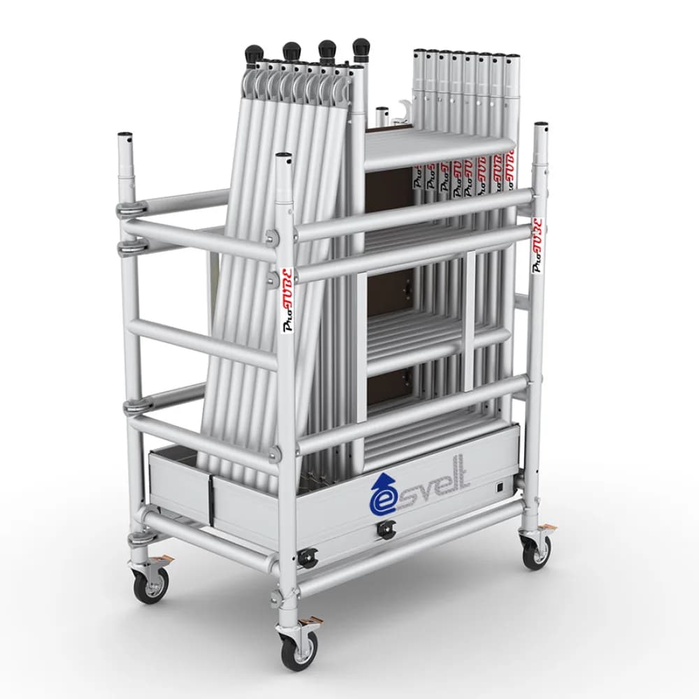 Вышка-тура Svelt PROTUBE MINI алюминиевая 6,28 м (модуль A+B+C+B)