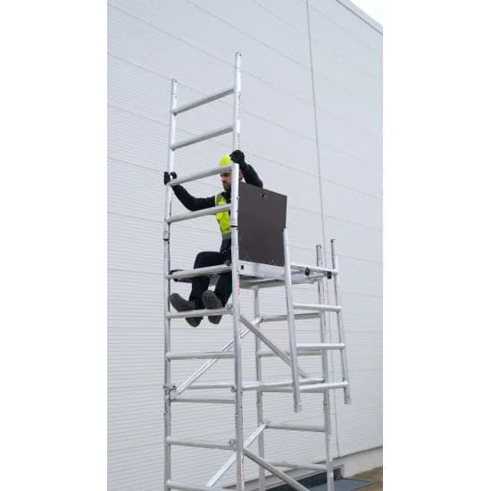 Вышка-тура Svelt PROTUBE MINI алюминиевая 6,28 м (модуль A+B+C+B)