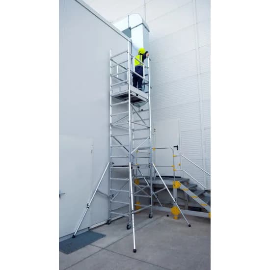 Вышка-тура Svelt PROTUBE MINI алюминиевая 6,28 м (модуль A+B+C+B)