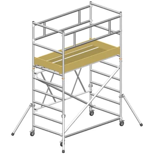 Вышка-тура Svelt ROLLER PLUS L профессиональная алюминиевая 2,86 м