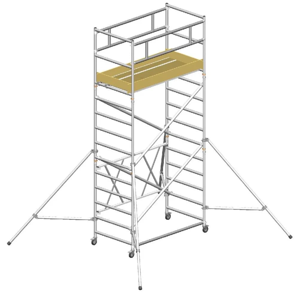 Вышка-тура Svelt ROLLER PLUS L профессиональная алюминиевая 4,36 м