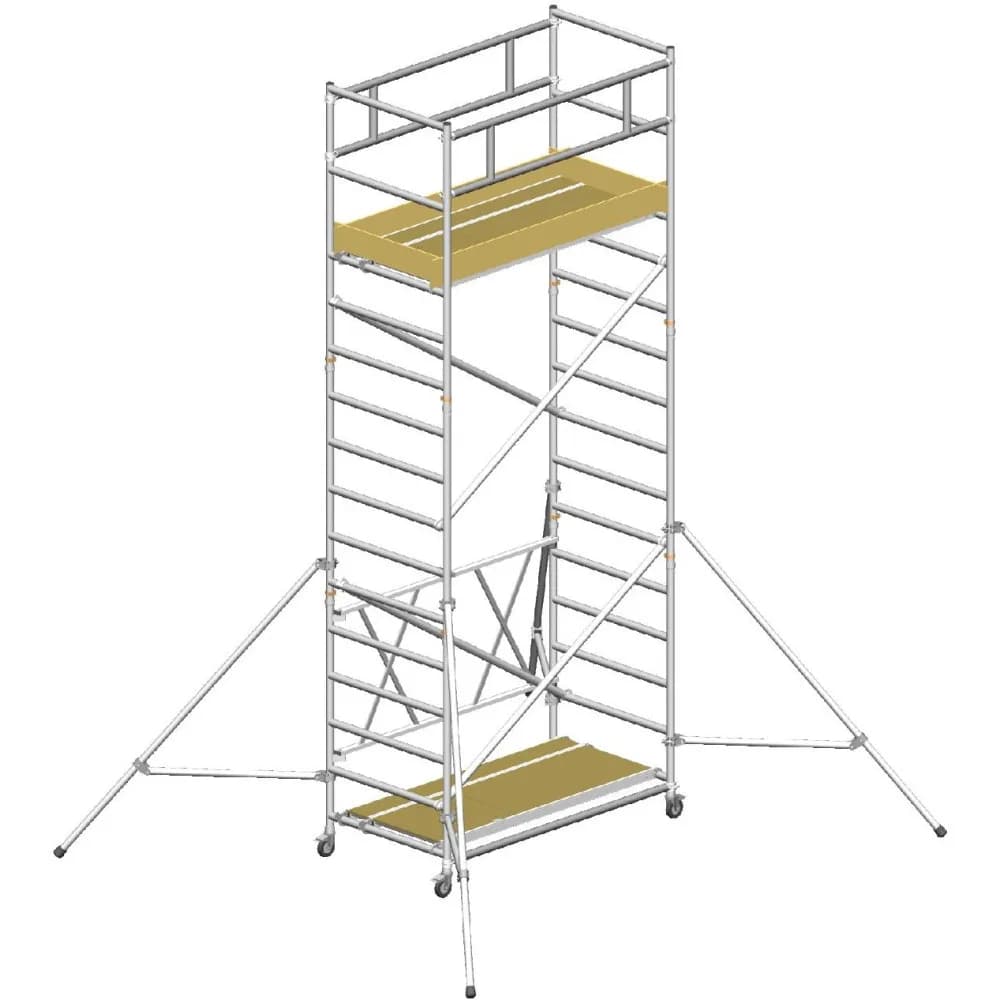 Вышка-тура Svelt ROLLER PLUS L профессиональная алюминиевая 4,96 м