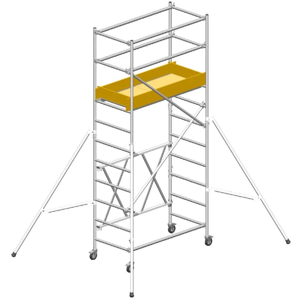 Вышка-тура Svelt ROLLER S алюминиевая 3,50 м