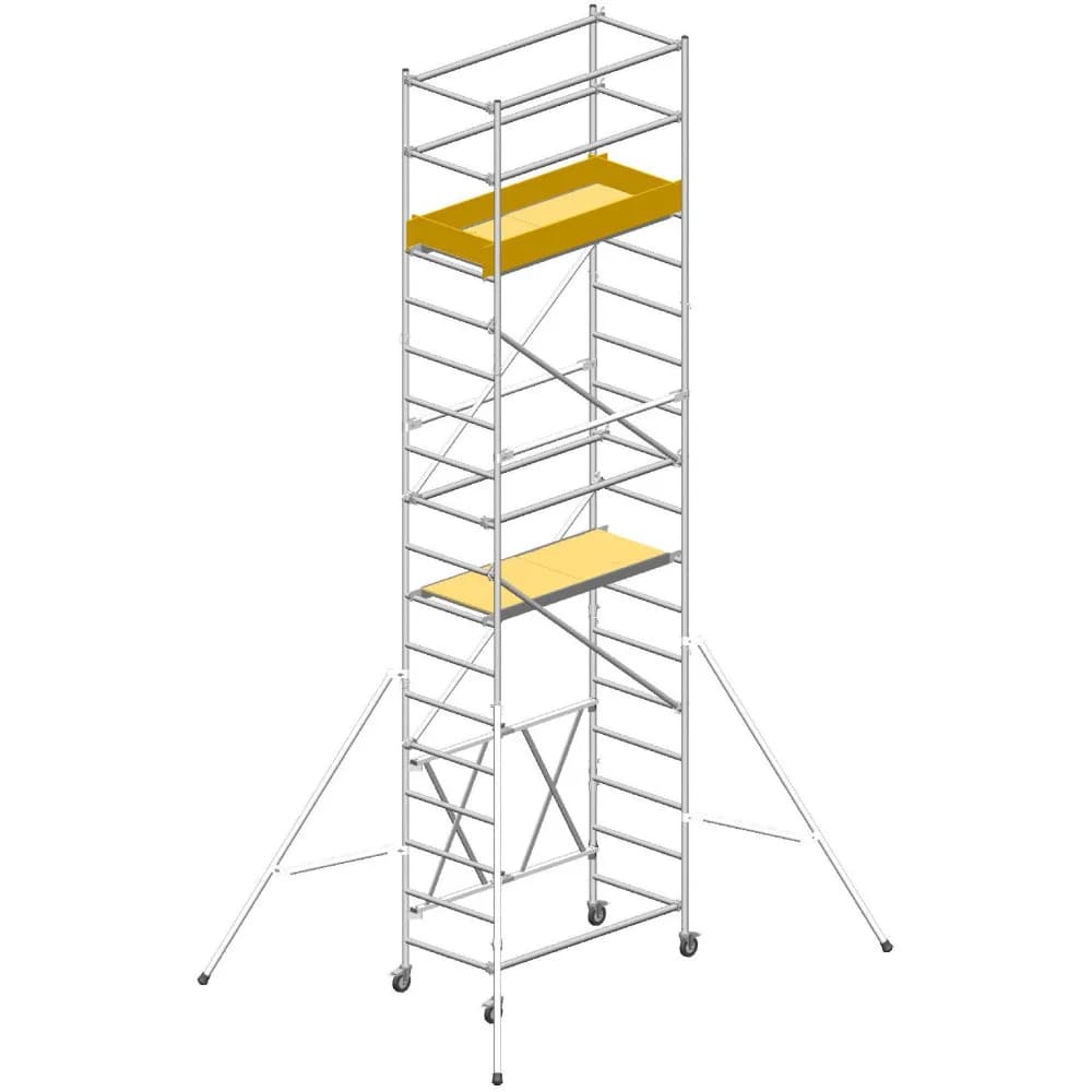 Вышка-тура Svelt ROLLER S алюминиевая 5,60 м