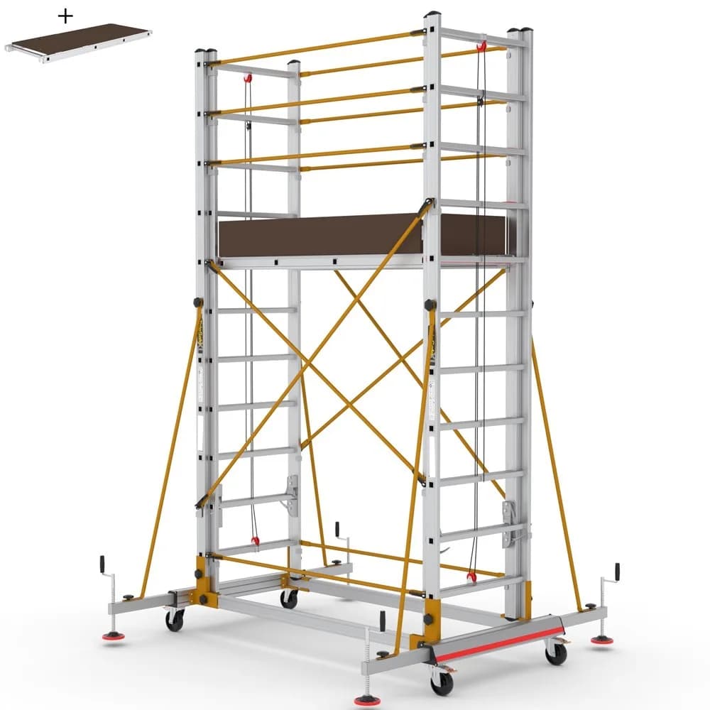 Вышка-тура Svelt TELESAFE телескопическая алюминиевая 5,54 м