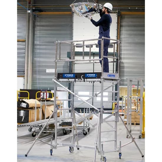 Вышка-тура Svelt XTOWER телескопическая алюминиевая