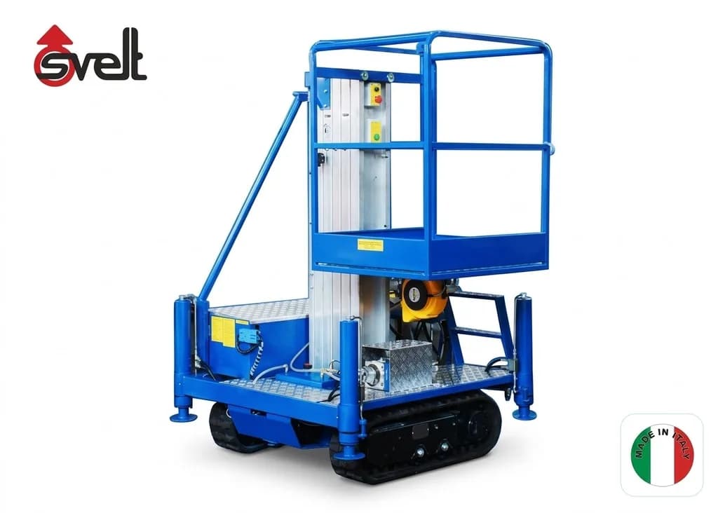 Мачтовый телескопический подъемник на гусеничном ходу Svelt PIDС 8