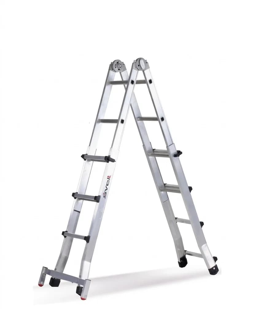Лестница-стремянка телескопическая SVELT Scalissima Slim 8+8