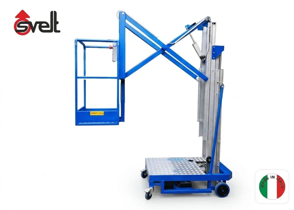 Мачтовый телескопический подъемник Svelt Microlift ZXP несамоходный