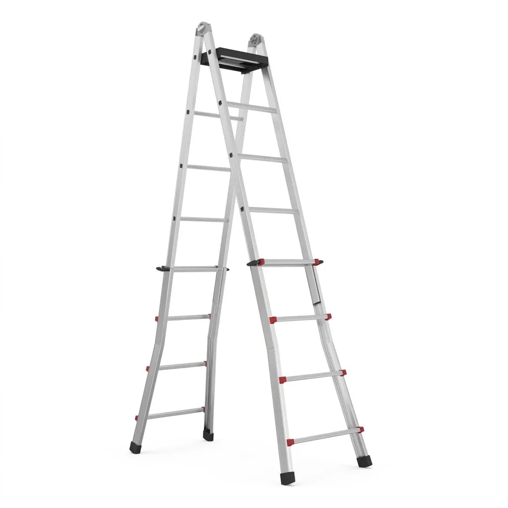 Лестница-стремянка телескопическая Svelt Scalissima 9+9 R ступеней