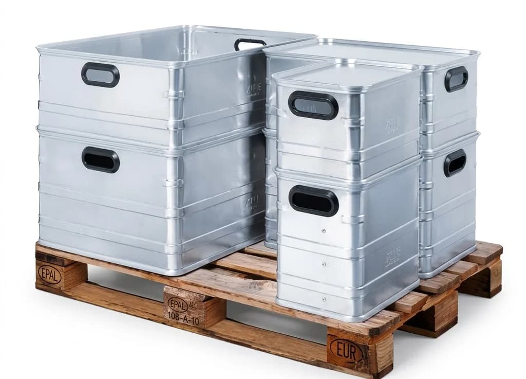 Алюминиевый ящик Svelt ALLUMINIO U 113 л