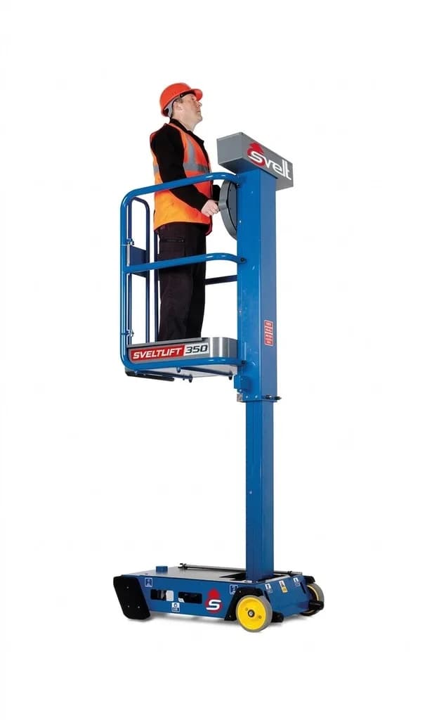 Вертикальная микроплатформа Svelt с ручным подъемом SVELTLIFT 350